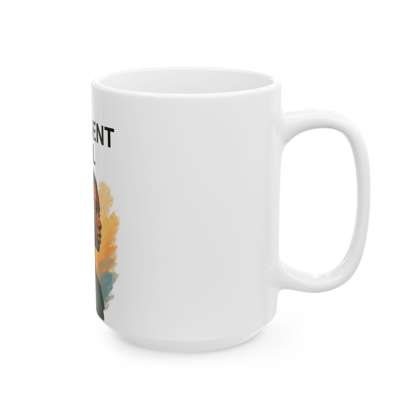 Divergent Girl Ceramic Mug - Inspirational Gift for Readers, Book Lovers, Novels, Home Decor, Tea and Coffee