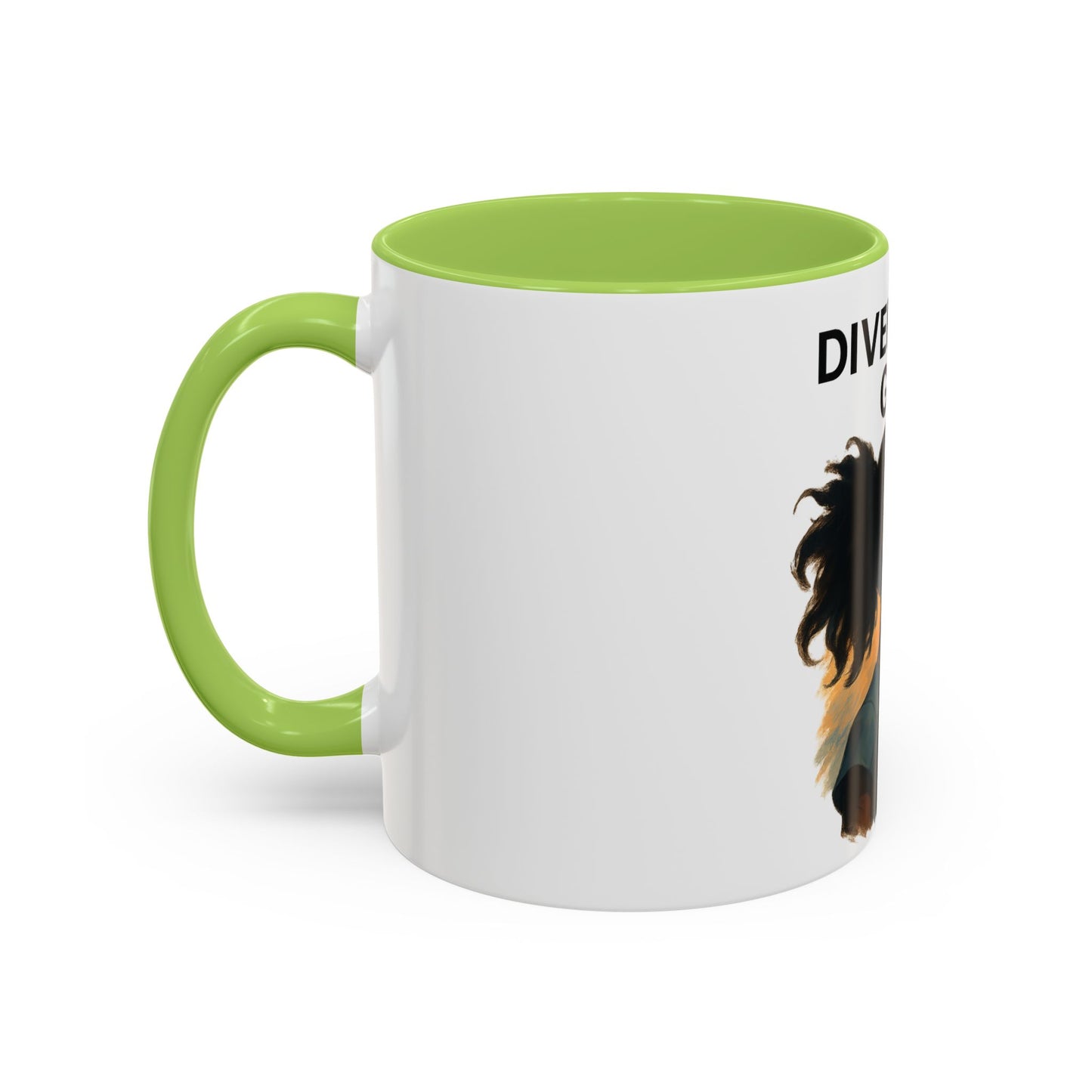 Divergent Girl Coffee Mug, Inspirational Mug, Gift for Book Lovers, Stylish Mug for Students, Unique Art Mug, Motivational Office Decor