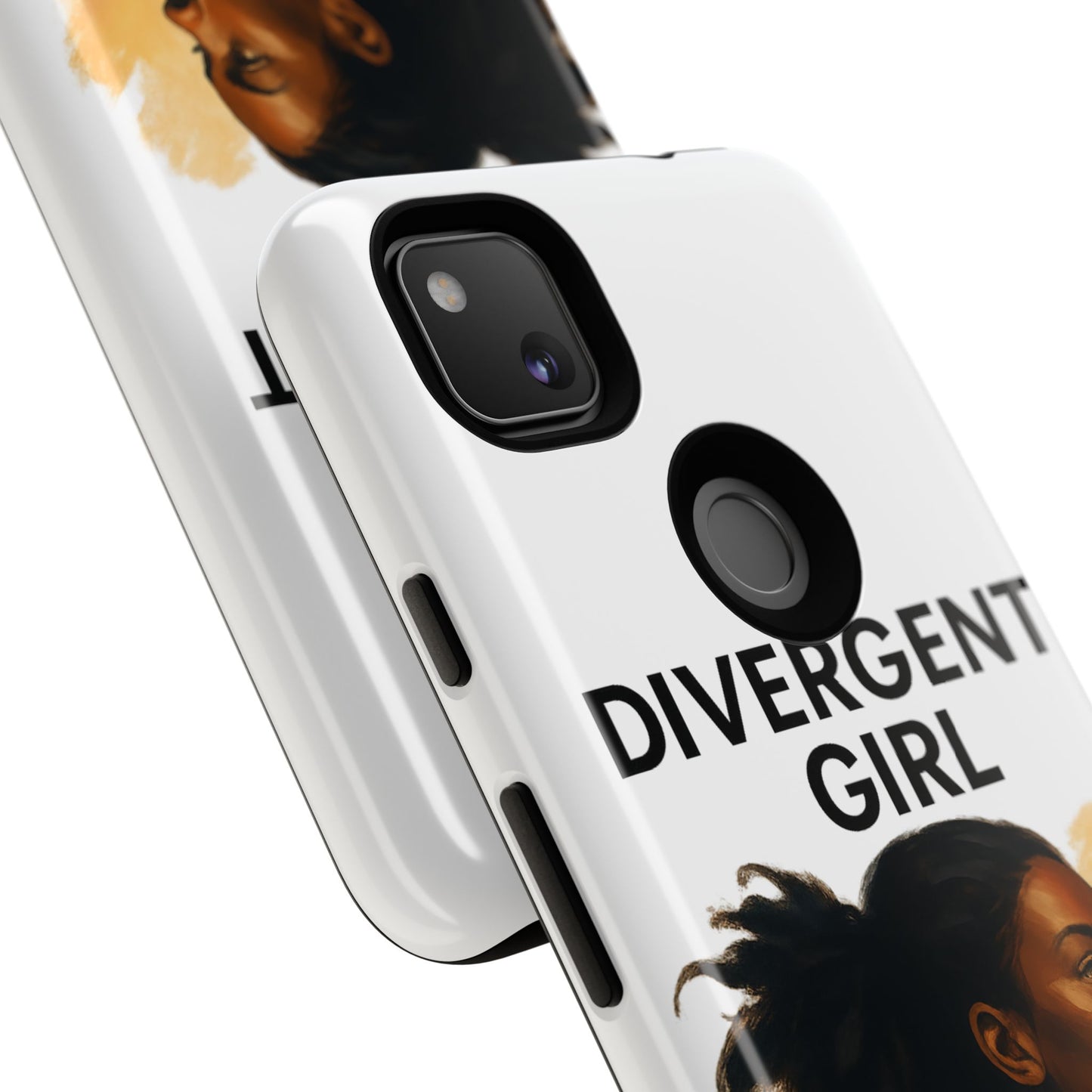 Divergent Girl Phone Case, Tough Phone Cover, Unique Gift for Book Lovers, Protective Smartphone Case, Trendy Cell Phone Skin