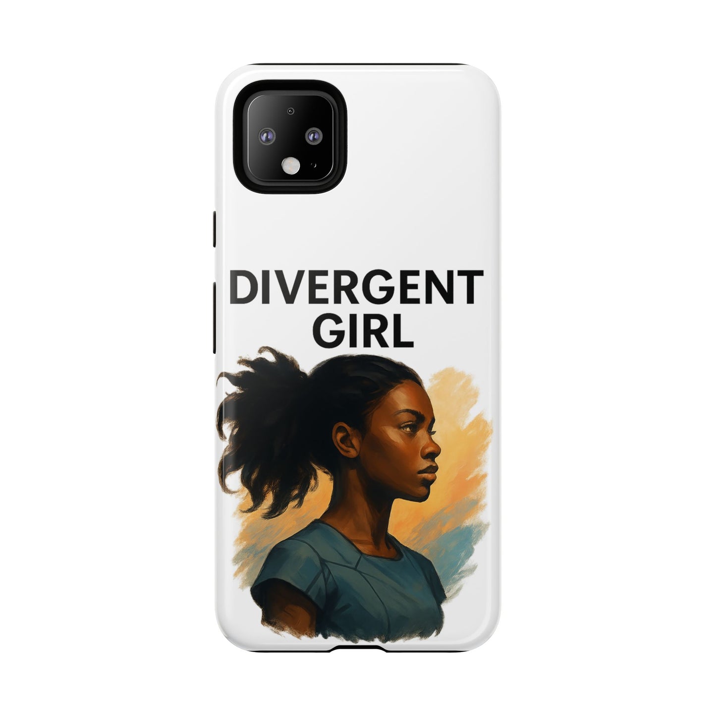 Divergent Girl Phone Case, Tough Phone Cover, Unique Gift for Book Lovers, Protective Smartphone Case, Trendy Cell Phone Skin
