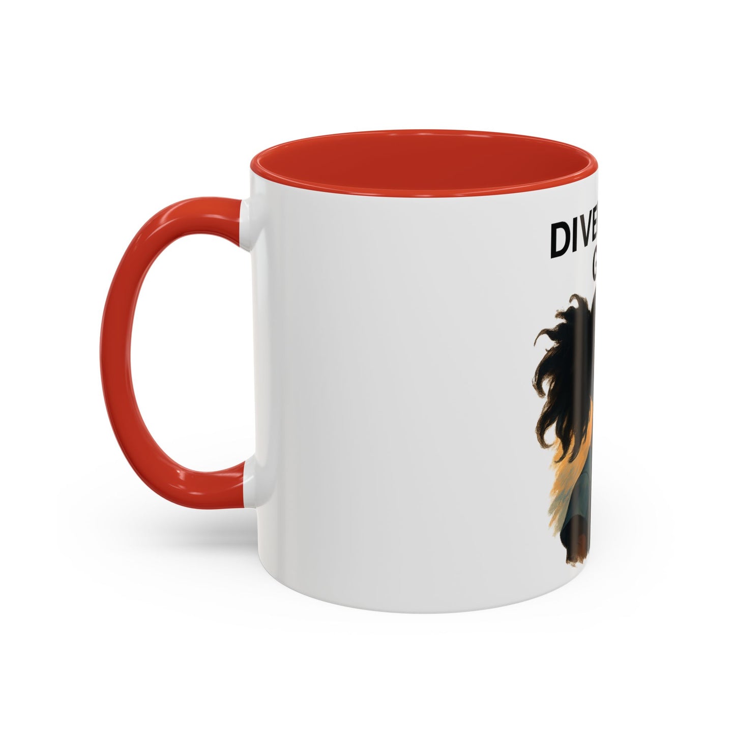 Divergent Girl Coffee Mug, Inspirational Mug, Gift for Book Lovers, Stylish Mug for Students, Unique Art Mug, Motivational Office Decor