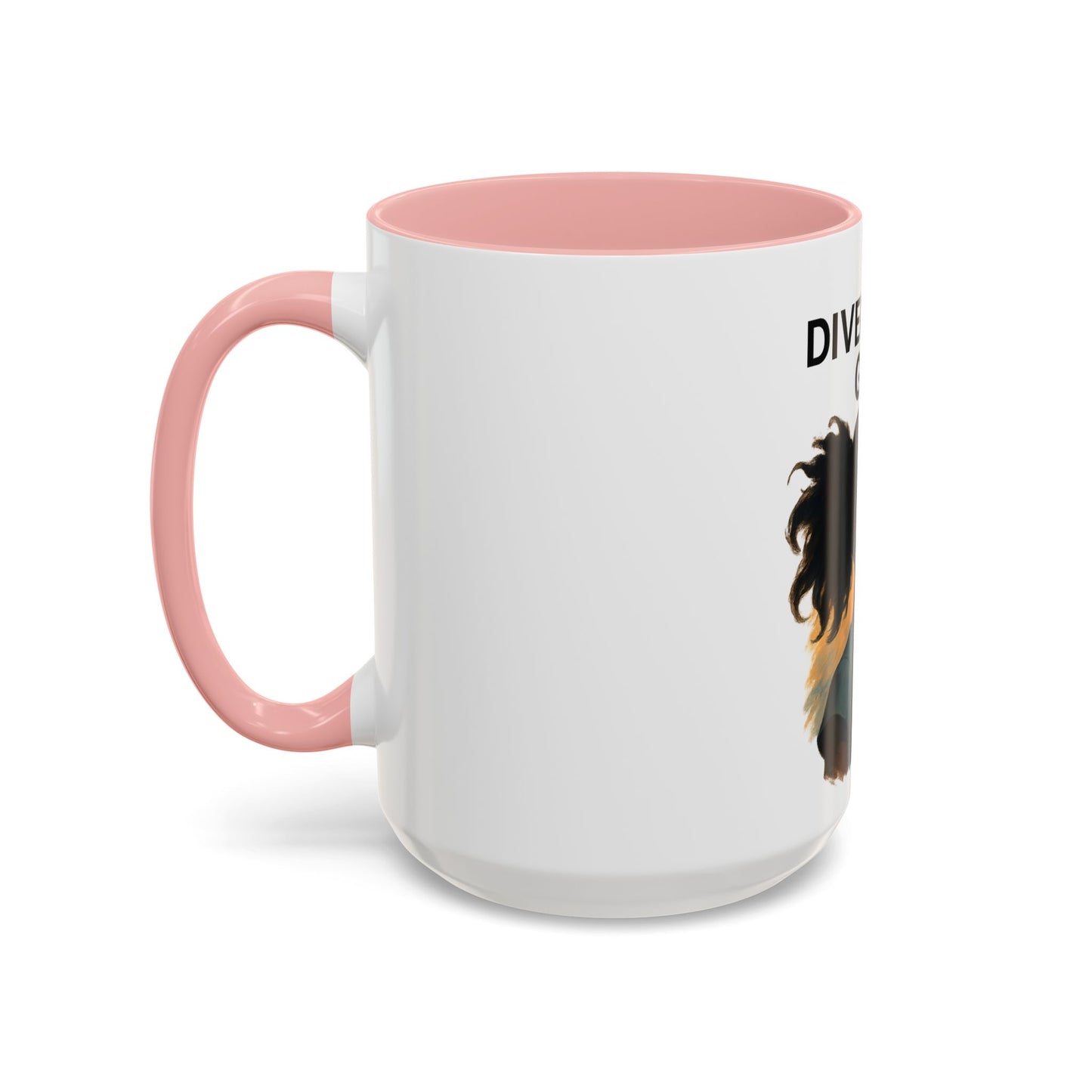 Divergent Girl Coffee Mug, Inspirational Mug, Gift for Book Lovers, Stylish Mug for Students, Unique Art Mug, Motivational Office Decor