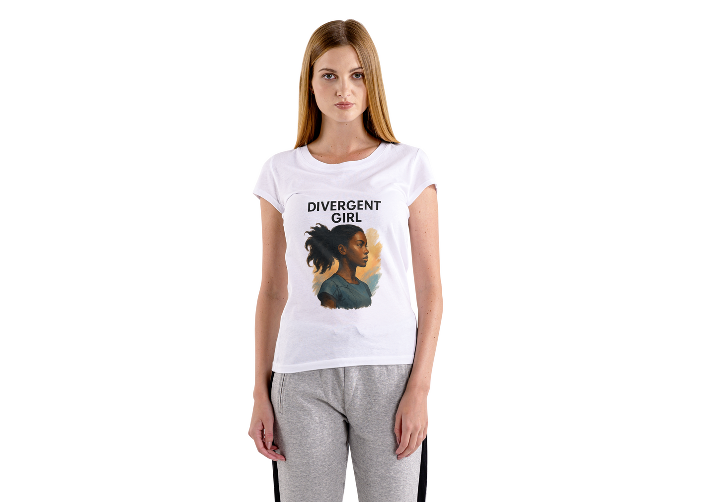 Divergent Girl T-Shirt - Empowering Tee for Women, Gift for Book Lovers, Casual Wear, Unique Graphic Shirt, Inspired Fashion