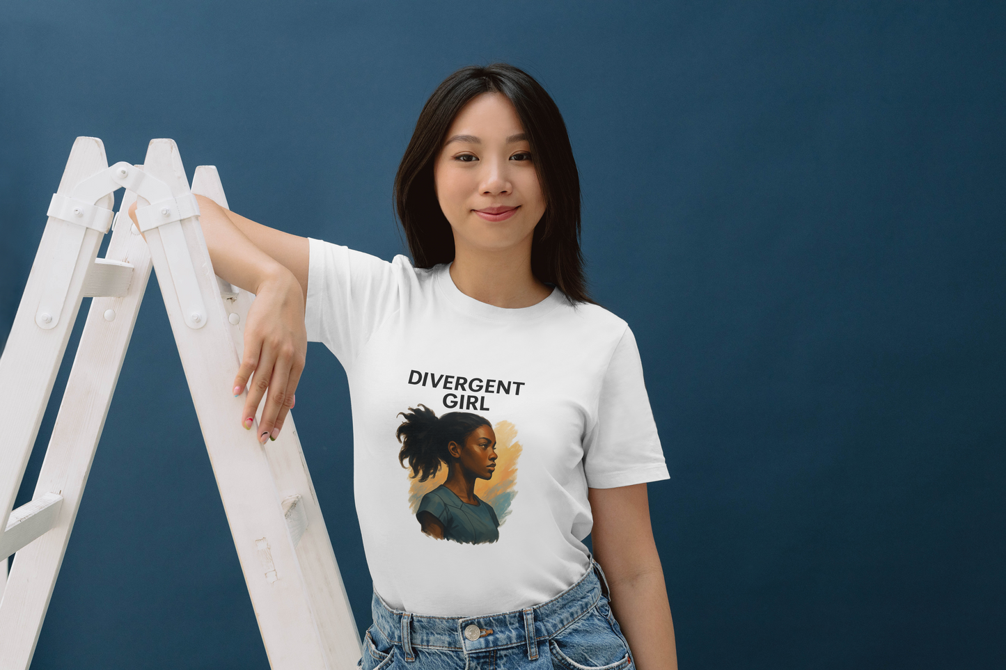 Divergent Girl T-Shirt - Empowering Tee for Women, Gift for Book Lovers, Casual Wear, Unique Graphic Shirt, Inspired Fashion