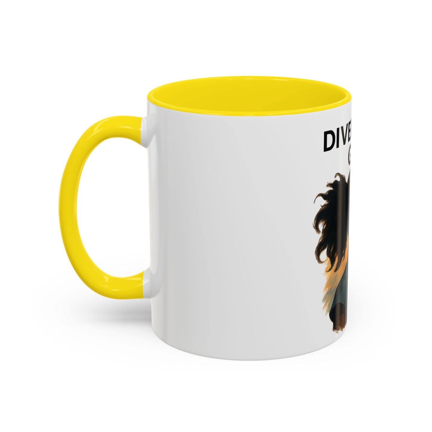 Divergent Girl Coffee Mug, Inspirational Mug, Gift for Book Lovers, Stylish Mug for Students, Unique Art Mug, Motivational Office Decor