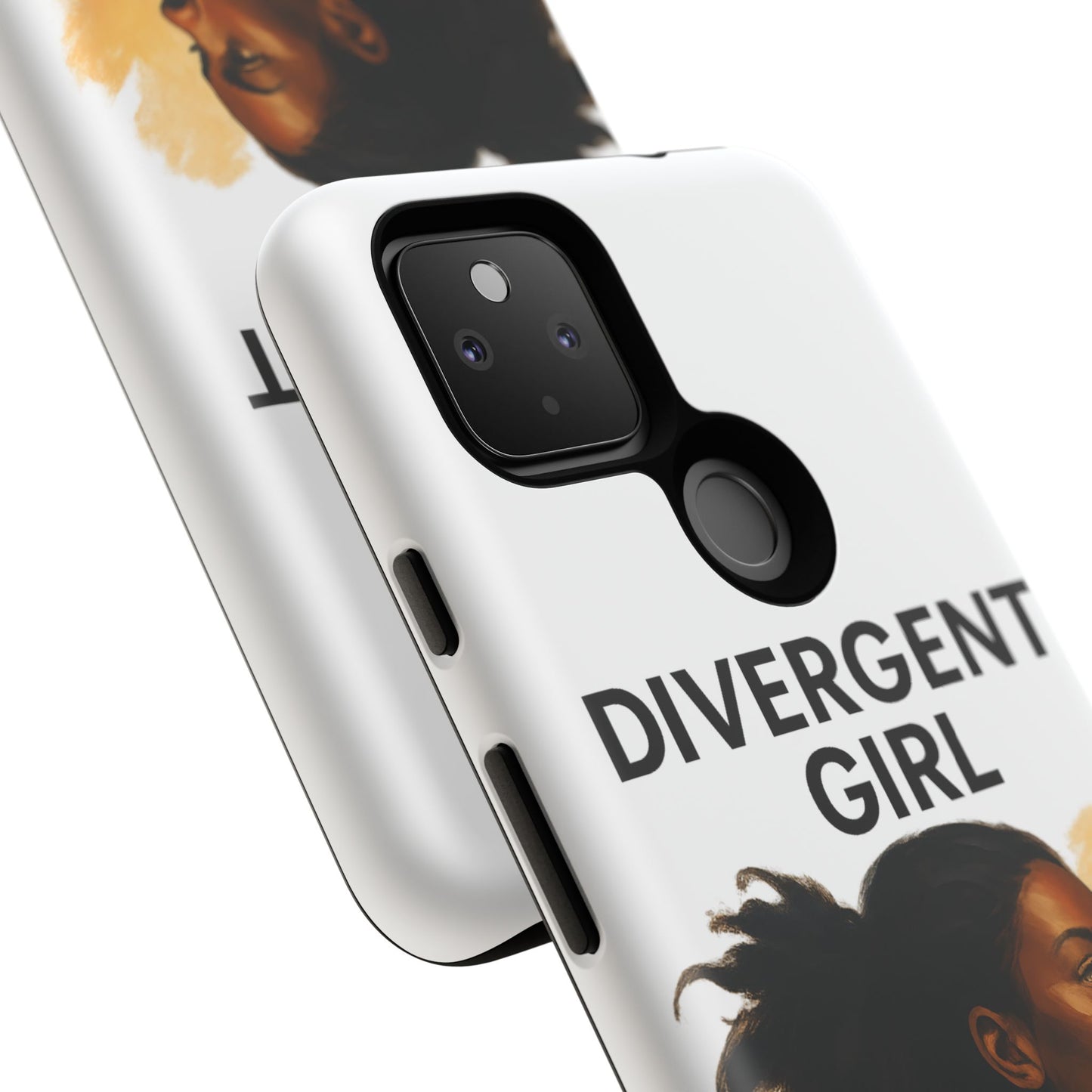 Divergent Girl Phone Case, Tough Phone Cover, Unique Gift for Book Lovers, Protective Smartphone Case, Trendy Cell Phone Skin