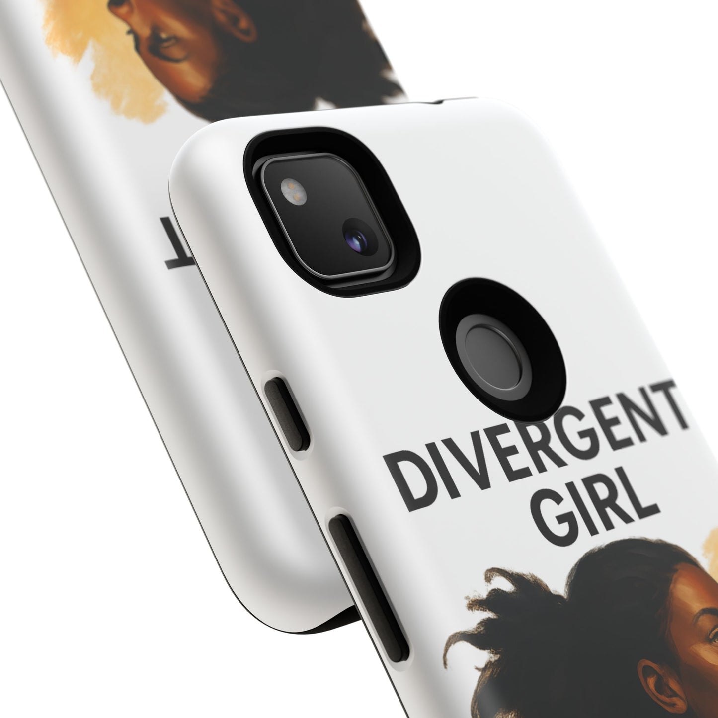 Divergent Girl Phone Case, Tough Phone Cover, Unique Gift for Book Lovers, Protective Smartphone Case, Trendy Cell Phone Skin