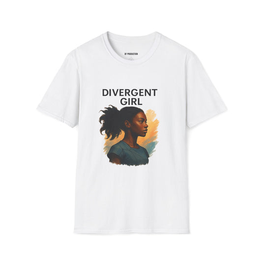Divergent Girl T-Shirt - Empowering Tee for Women, Gift for Book Lovers, Casual Wear, Unique Graphic Shirt, Inspired Fashion