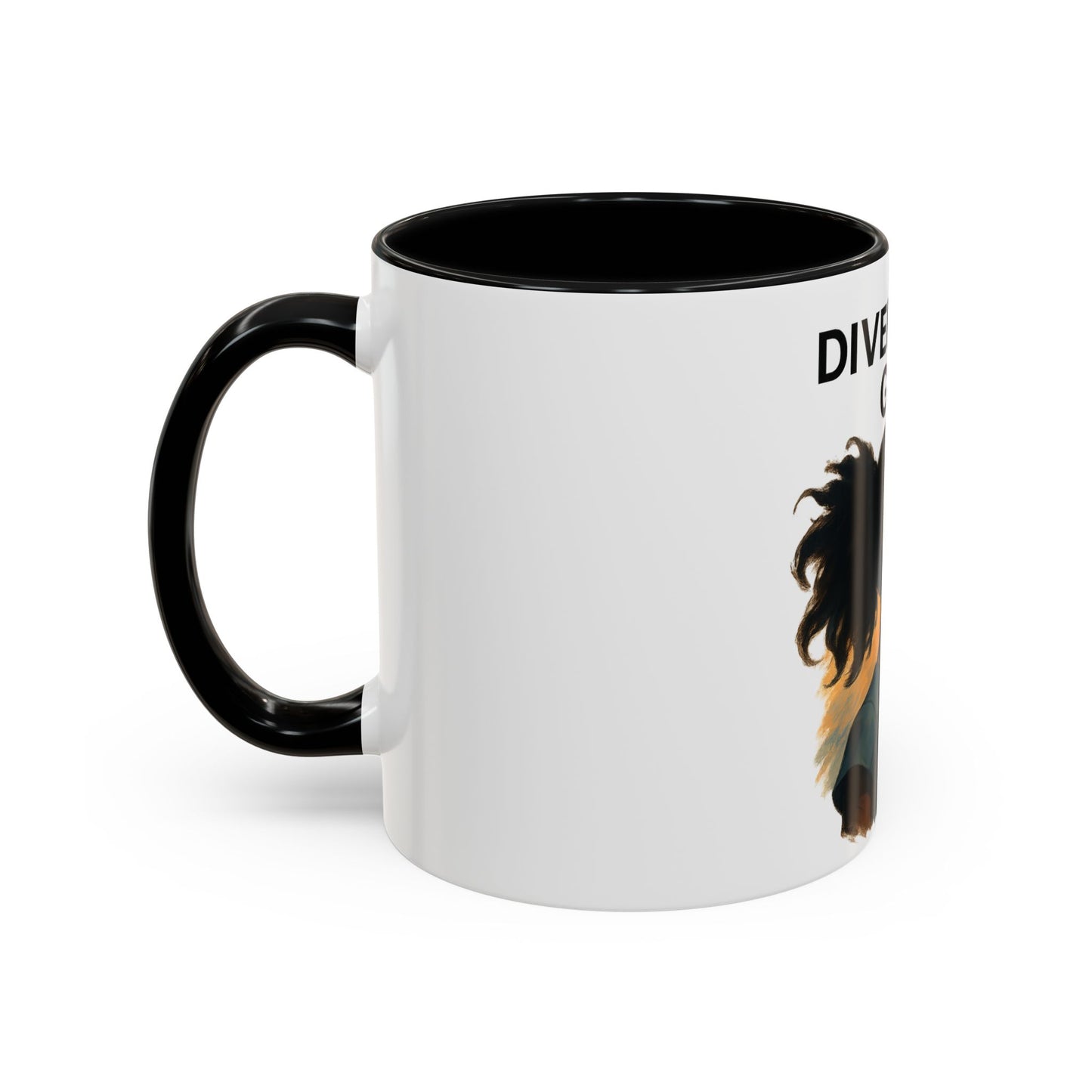 Divergent Girl Coffee Mug, Inspirational Mug, Gift for Book Lovers, Stylish Mug for Students, Unique Art Mug, Motivational Office Decor