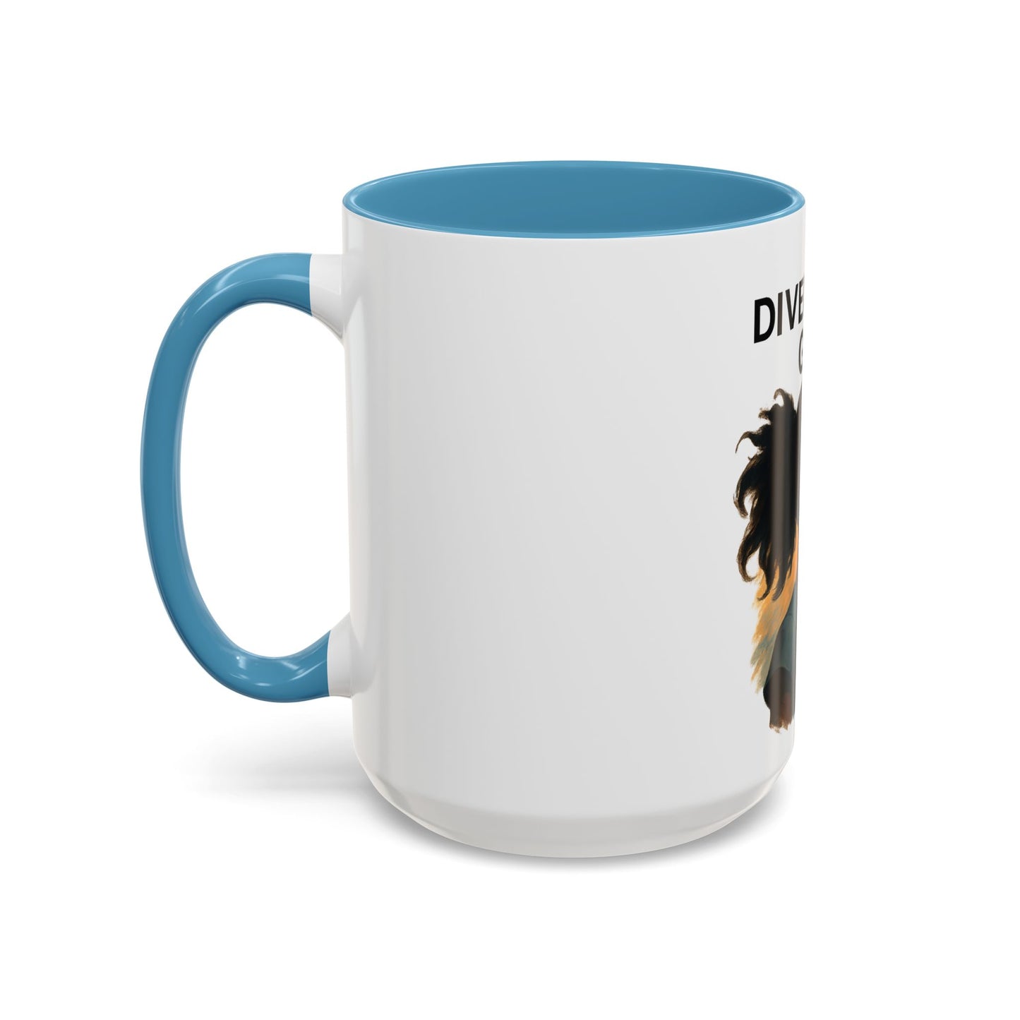 Divergent Girl Coffee Mug, Inspirational Mug, Gift for Book Lovers, Stylish Mug for Students, Unique Art Mug, Motivational Office Decor