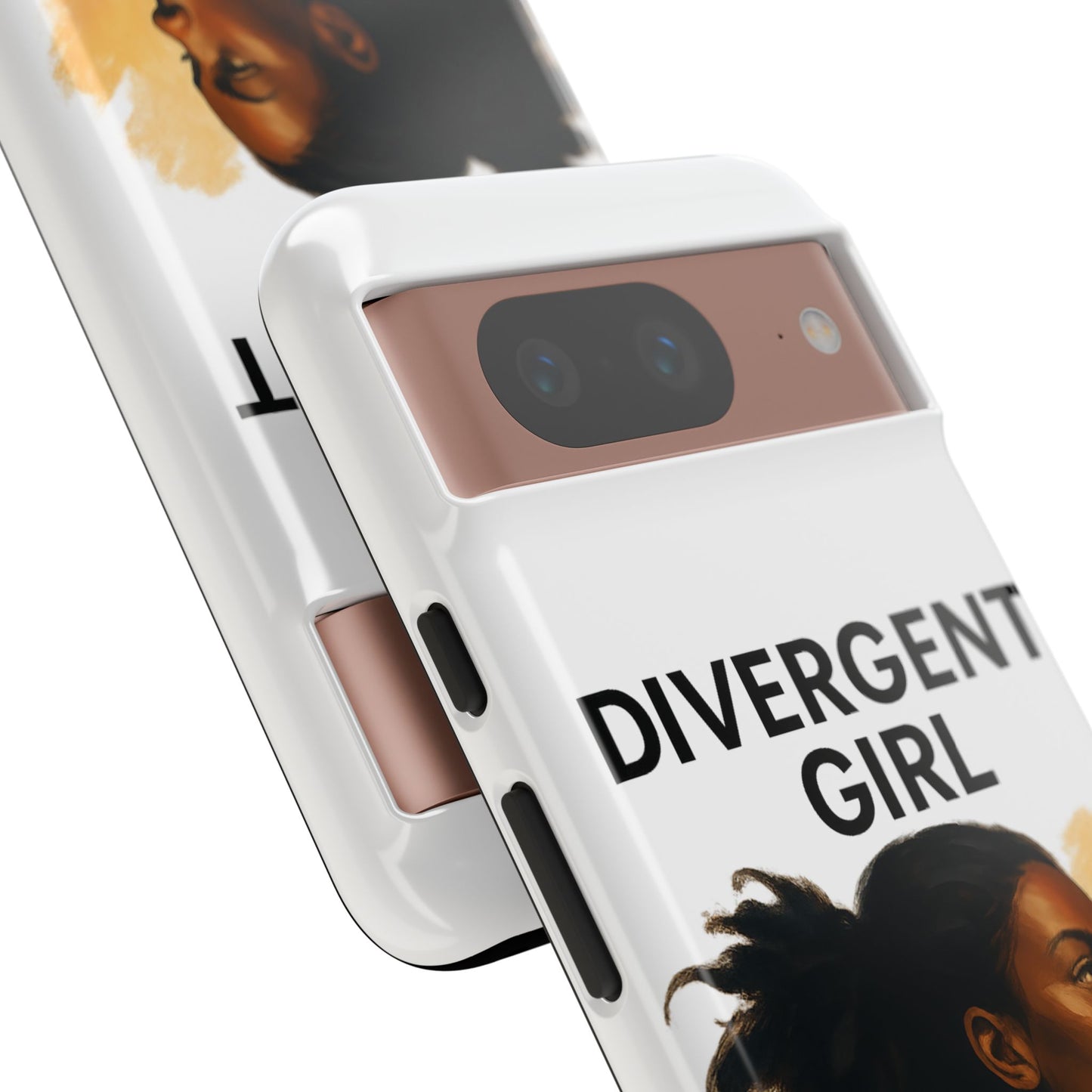 Divergent Girl Phone Case, Tough Phone Cover, Unique Gift for Book Lovers, Protective Smartphone Case, Trendy Cell Phone Skin